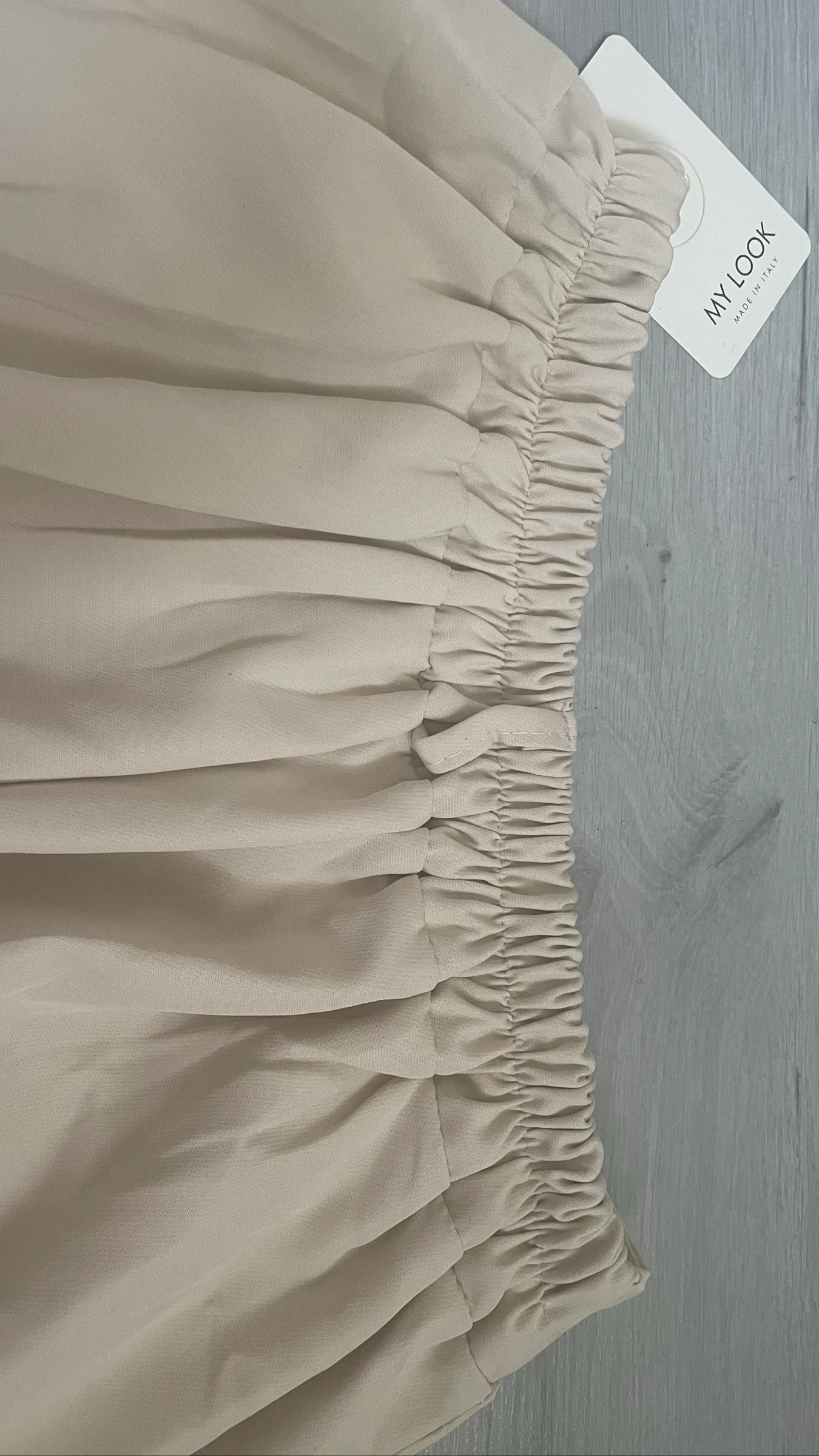 Short long beige  – photo 2